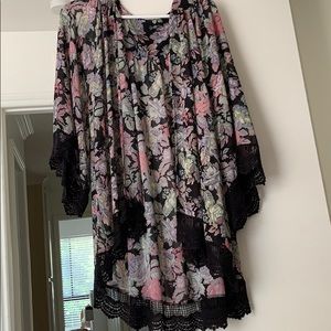 Floral Cardigan/Cover Up